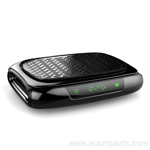 Car Strong Airflow Touch Panel Air Purifier Solar